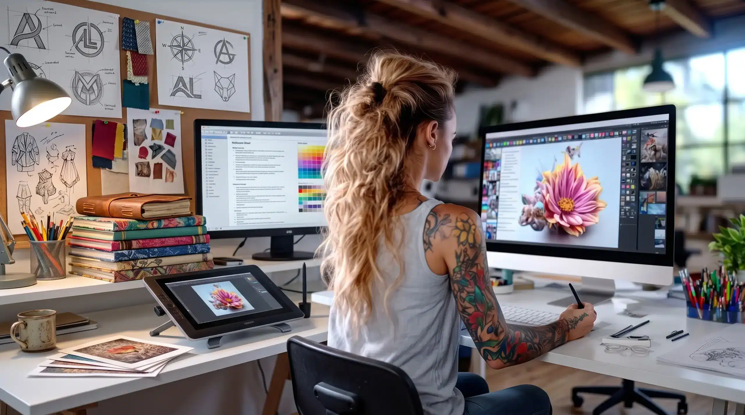 Senior creative team delivering outstanding brand design for growing businesses